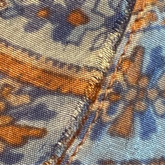 Sigrid Olsen 18W 100% silk skirt, spring colors, fully lined, side zip/button - Picture 11 of 11